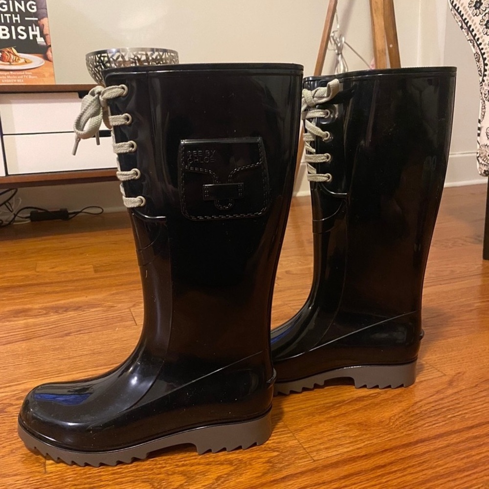 See by Chloe Rubber Rain Boots Wellingtons